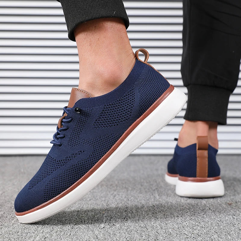 Men's Lightweight Knitted Shoes Comfortable All Day Long Have Excellent Fit Walking Shoes Suitable for Daily Wear Hiking Shoes Pi-Mart
