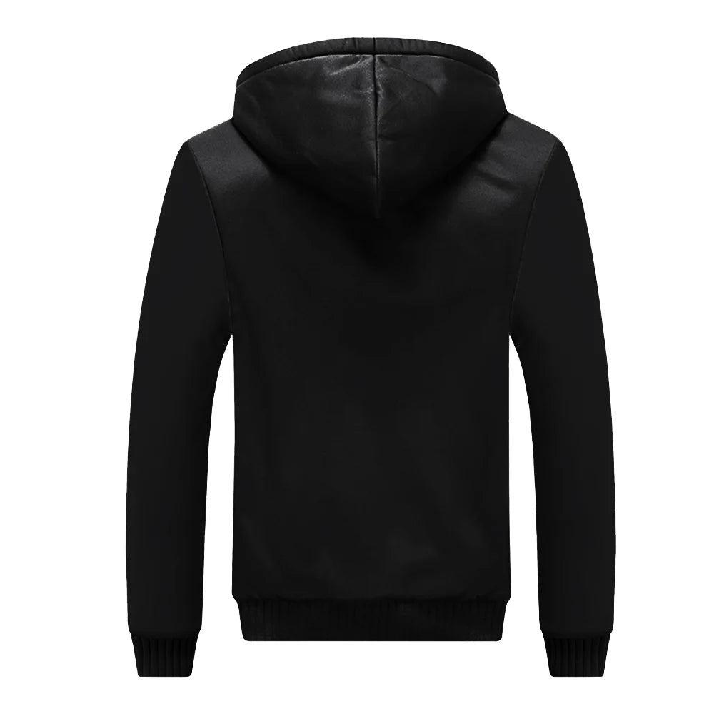 Men's Jacket Camouflage Thicken Winter Jackets for Men Fleece Long Sleeve Coat Man Casual Hoodies Streetwear Men's Coats Pi-Mart