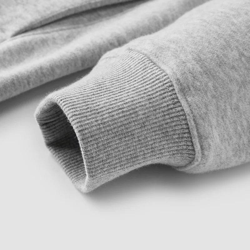 Semir Hoodie Women Fleece Lined Thermal Antibacterial Loose Fit Solid Color 2025 New Winter Casual Pullover LadyShow.Store
