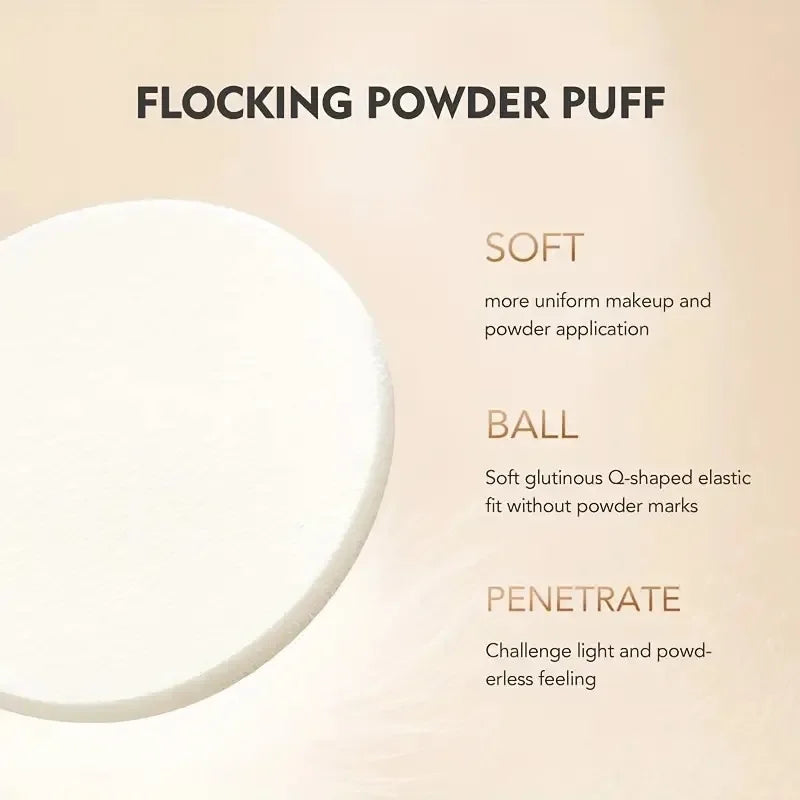 Loose Powder 3Colors Face Pressed Powder Long Lasting Oil Control Makeup Mineral Powder Natural Concealer Contour Face Cosmetics Tri Light Beauty