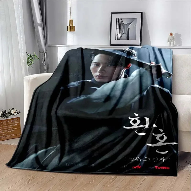 3D Kdrama Alchemy of Souls: Light and Shadow TV HD Blanket Soft Warm Flannel Throw Blanket for Bed Bedroom Sofa Picnic Blanket Pi-Mart