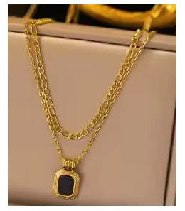 Stainless Steel Creative Steel Ball Chain Necklace Pi-Mart