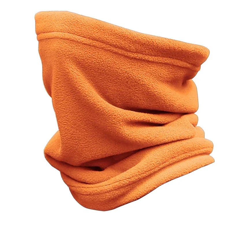 Winter Warm Unisex Windproof Motorcycle Riding Mask New Polar Fleece Neck Scarf Warmer Ski Outdoor Sports Balaclavas Tube Mask Pi-Mart