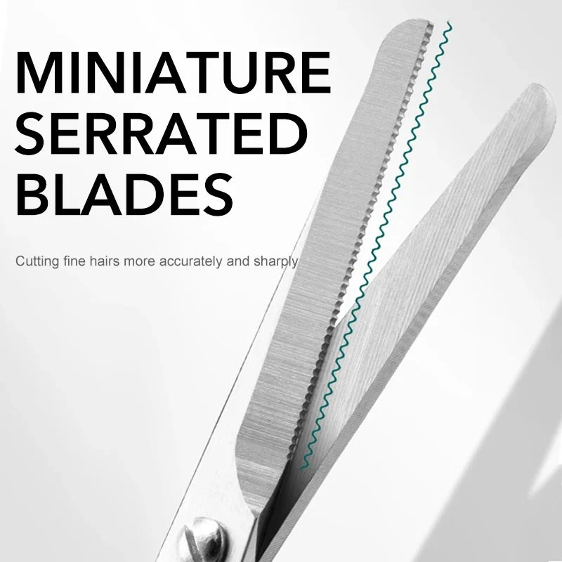 1Pc Nose Scissors Beauty Products Makeup Tool Hair Remover Nail Cuticle Round Tip Scissors Safe Health Nose Hair Scissors Tri Light Beauty