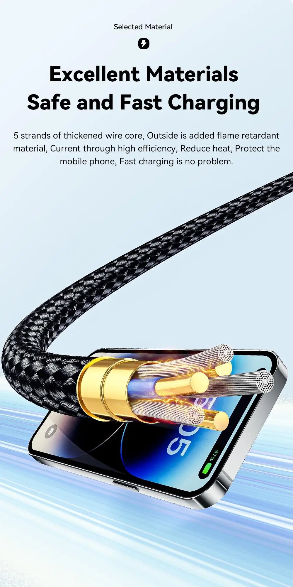 Essager USB C Cable For iPhone 14 13 12 11 Pro Max Xs Plus 29W Fast Charging Cable Type C To Lighting Date Wire For iPad Macboo Pi-Mart