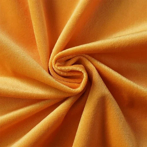 Velvet Fabric By The Meter for Tablecloth Diy Sofa Covers Curtains Sewing Thickened Soft Cloth Plain Black White Winter Textile Pi-Mart