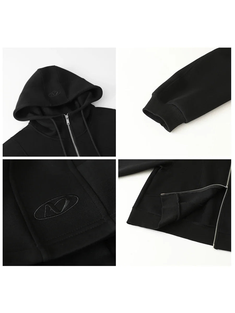 CHIC VEN Women Sweatshirts Loose New Drawstring Hooded Female Jacket BF Style Woman Sports Coat Spring Autumn 2025 LadyShow.Store
