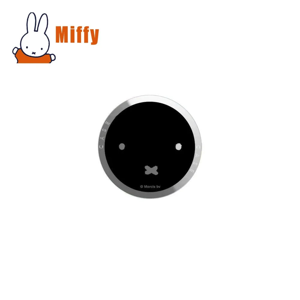 Kawaii Miffy Magnetic Phone Stand Cute Mirror Surface Foldable Portable Desk Holder Smartphone Viewing Streaming Girl Gift Pi-Mart