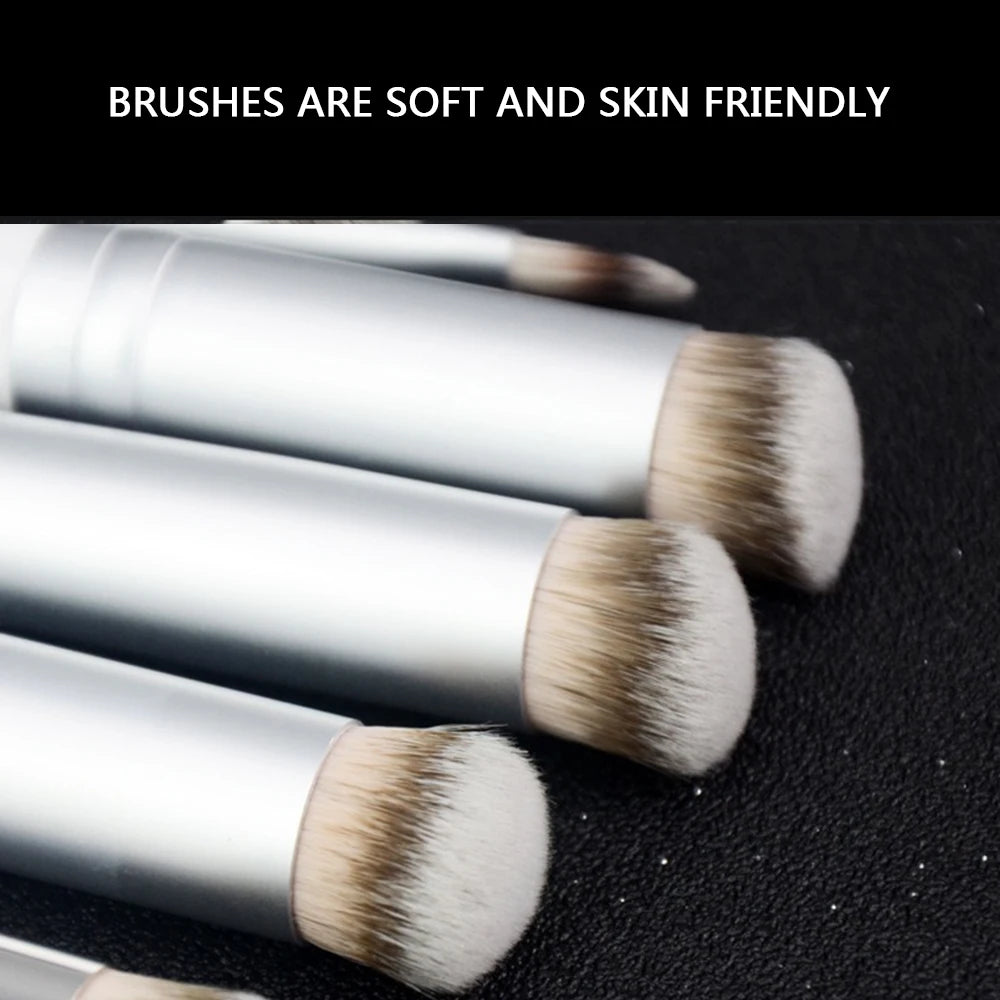 Foundation Concealer Brush Premium Contour Blusher Brushes Flawless Under Eye Dense Face Makeup Brush For Blending Pi-Mart