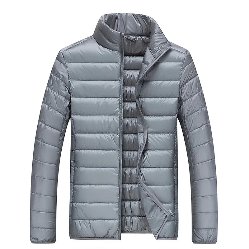Men All-Season Warm Down Jacket Coats Mens Waterproof Windproof Down Jackets Spring Autumn Winter Casual 90% Down Jackets Male LadyShow.Store