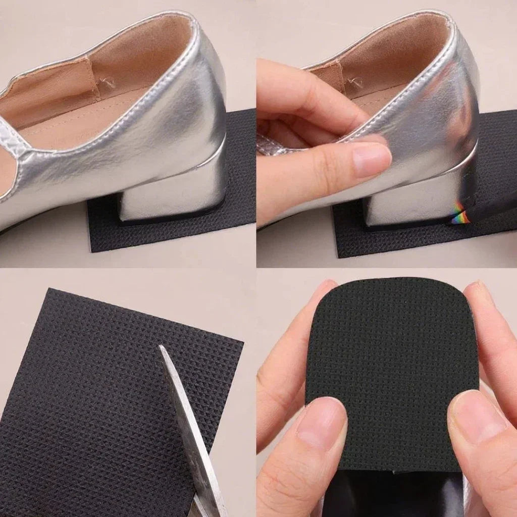 1m Long-lasting Non-slip Shoe Protectors Self-adhesive Shoe Sole Anti Slip Sticker High Heel Rubber Pad Wearable Cushion Pad New LadyShow.Store
