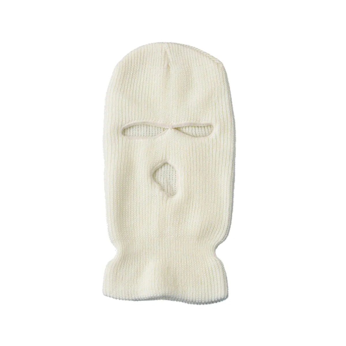 Winter Motorcycle Windproof Full Face Knit Hats Ski Mask Men Warm Wool Balaclava embroidery Winter hats Knitted 3 Holes Ski Mask Pi-Mart