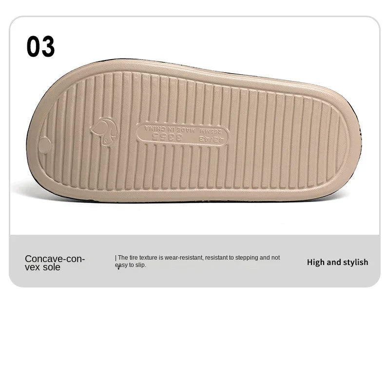 New fashion sandals Men's EVA casual comfortable hole garden shoes outdoor men's beach sandals indoor home unisex slippers Pi-Mart