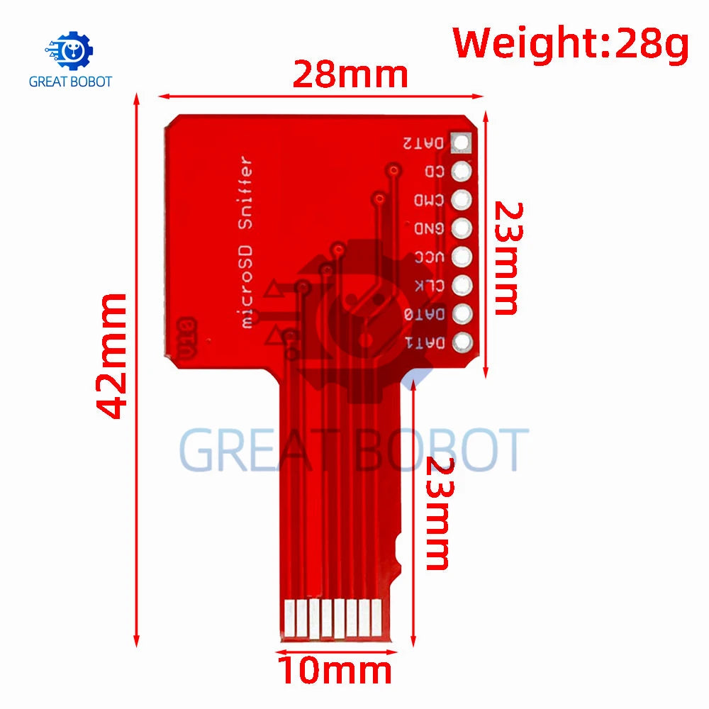 1~3PCS Micro SD Sniffe TF card spi  adapter board module for arduino Pi-Mart