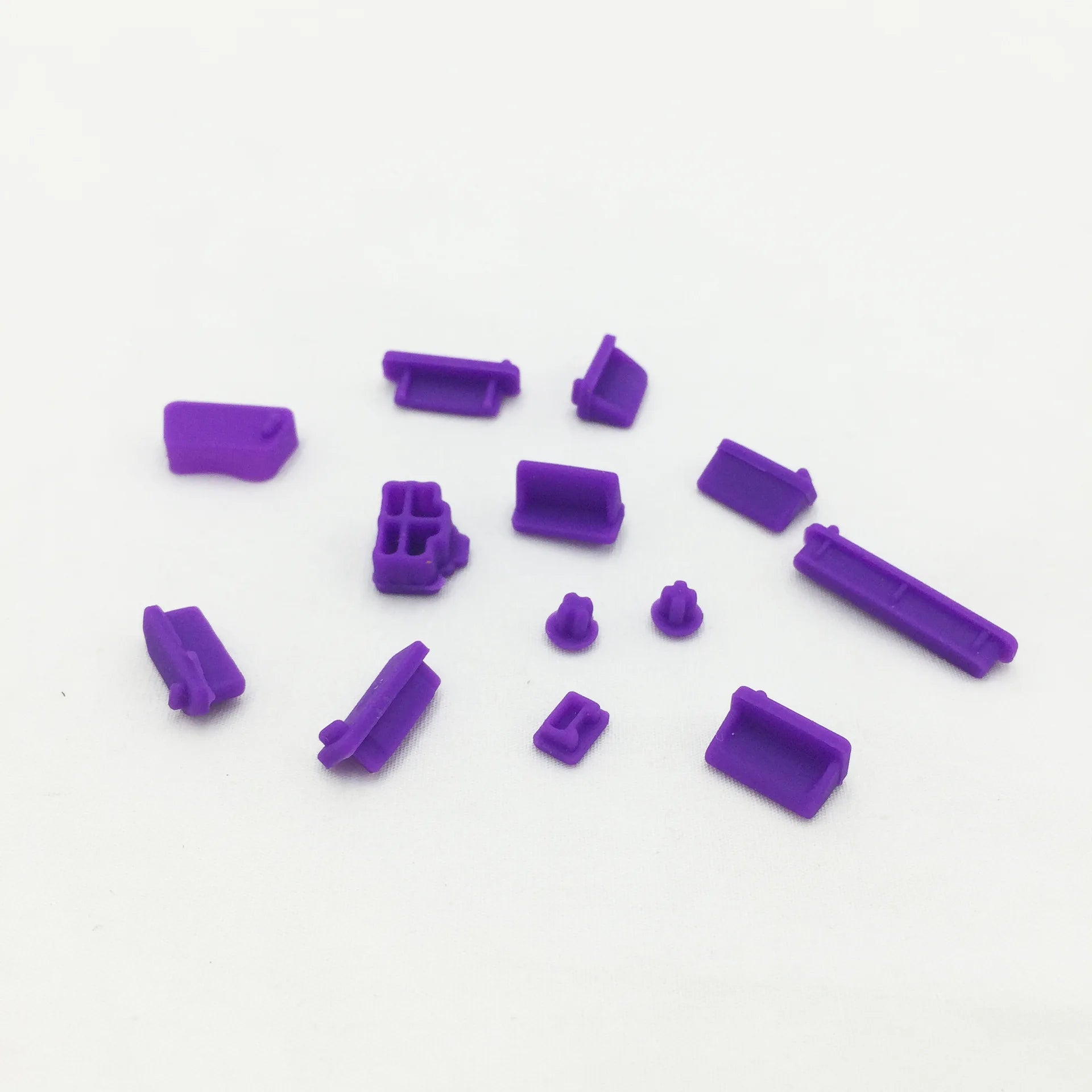 16Pcs/set Universal Anti Dustproof Notebook Port Plug Silicone Protector USB Elastic Laptop Computer Cover Stopper Pi-Mart