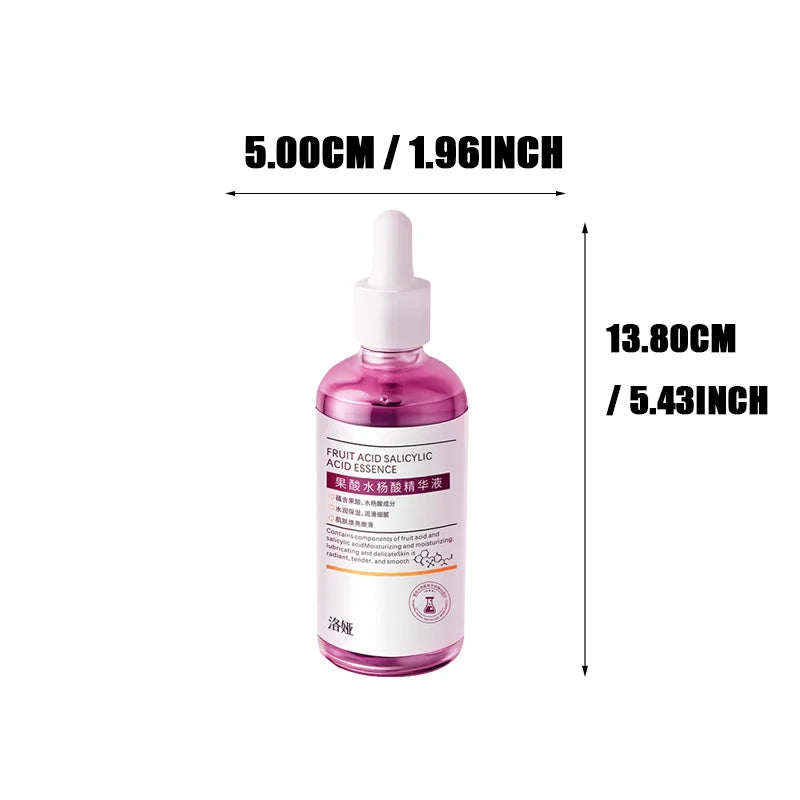 100ml Pink Salicylic Acid Acne Removing Concentrated essence - Refreshing texture, deep moisturizing, fade acne marks Pi-Mart