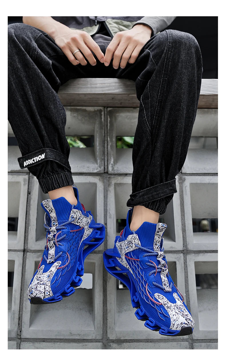 Shoes men Sneakers Male casual Mens Shoes tenis Luxury shoes Trainer Race Breathable Shoes fashion loafers running Shoes for men Pi-Mart