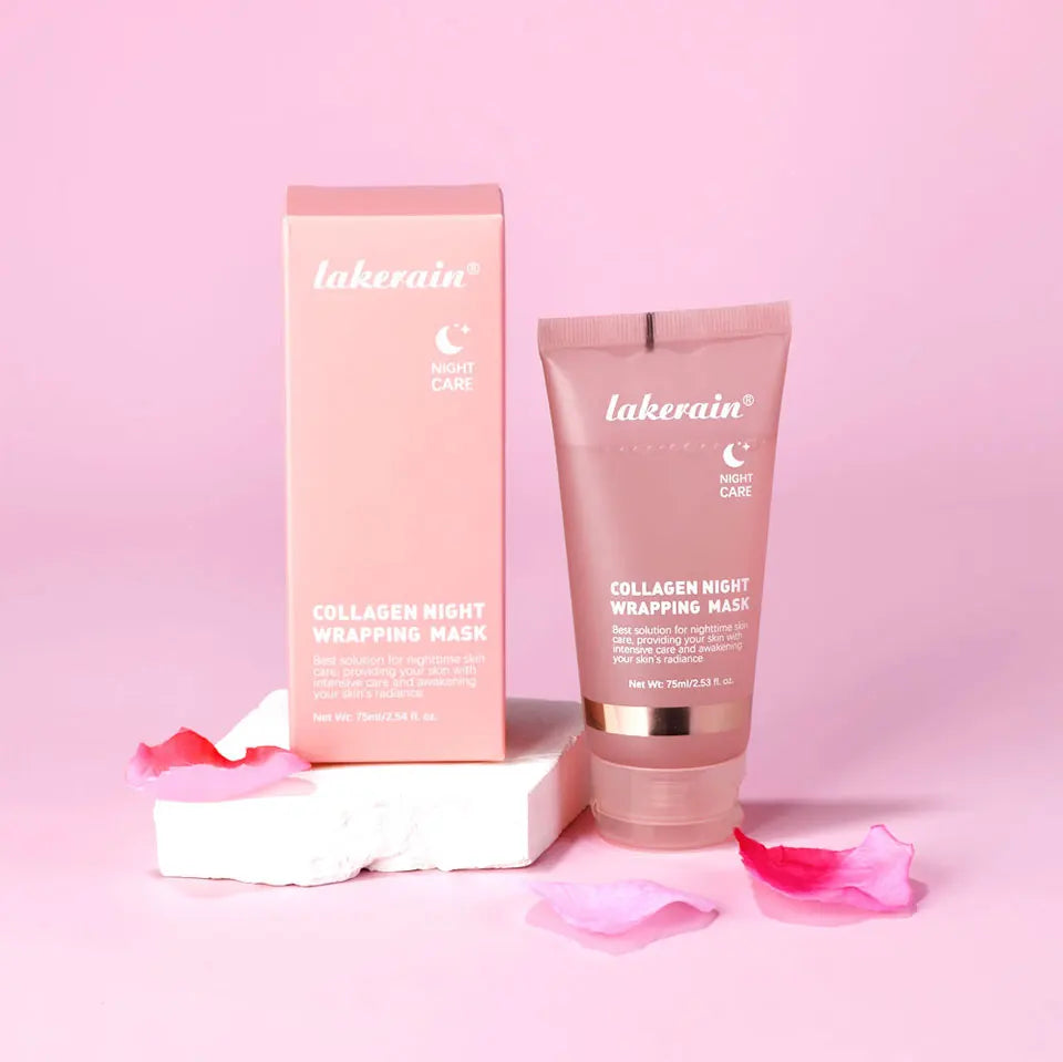 Collagen Wrapping Peel-off Mask Rejuvenation Moisturizing Brightening Korean Face Mask Make Glowy Skin Elasticity Facial Mask Pi-Mart
