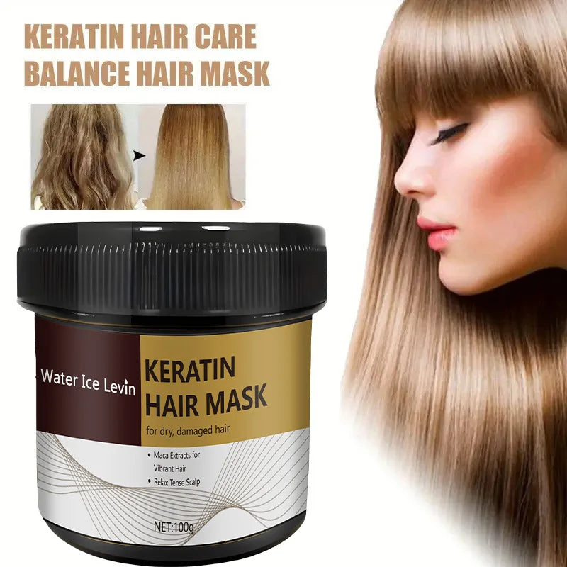 Magical Keratin Hair Mask For Maltreated Hair 9Seconds Repairing Damaged Frizzy Hairs Smoothing Nourish Straightening Hair Care Tri Light Beauty