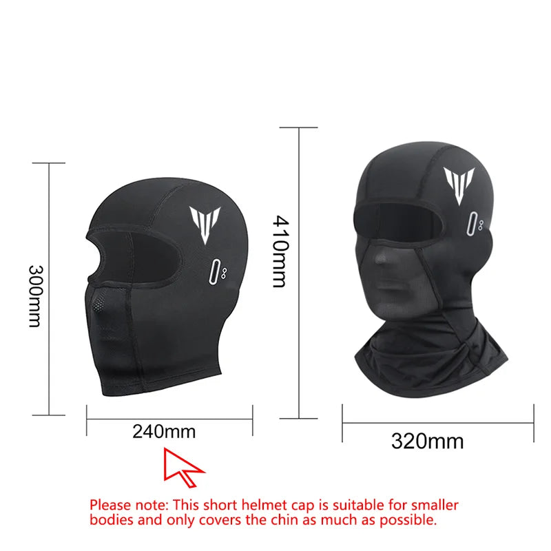 For YAMAHA MT01 MT09 MT07 MT10 MT03 MT 09 07 03 10 Cycling Cap Summer Cooling Motorcycle Balaclava Hats Sun UV Protection Bike Pi-Mart