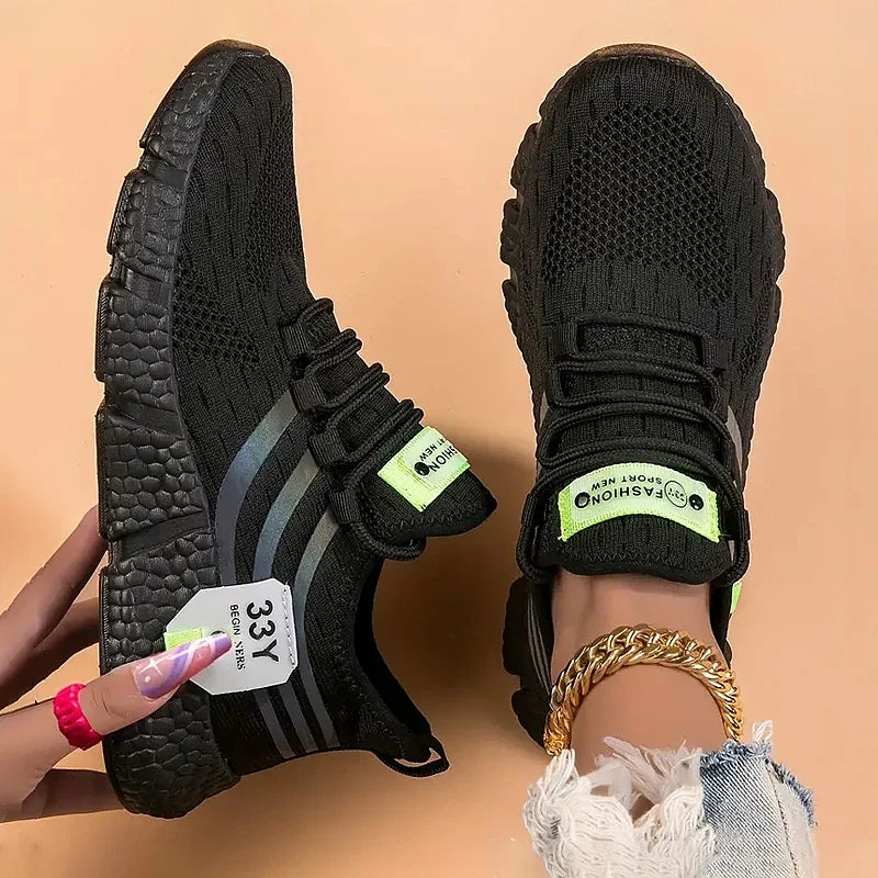 Sneakers Women Breathable Fashion Running Shoes Comfortable Casual Shoes Unisex Men Tenis Masculino Lightweiht Sports Shoes LadyShow.Store
