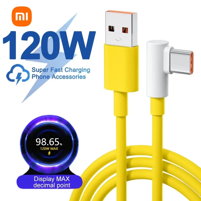 Original Xiaomi Super Fast Charging Cable For Mi 13 12 11 Pro Ultra USB C Cables Redmi Note 12 Turbo 11 10 Pro Poco X5 Pro Pi-Mart