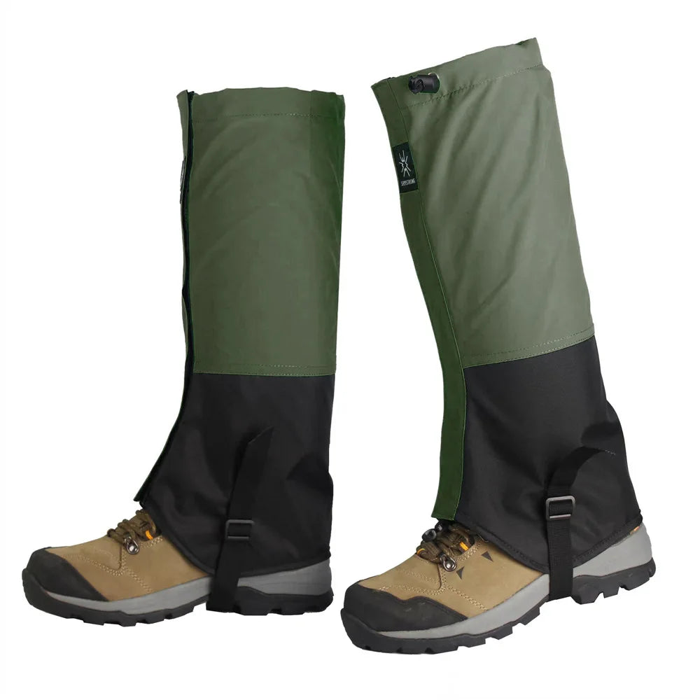 Waterproof Snow Sand Prevention Leg Gaiters Essential Protective Gear for Outdoor Mountaineering Skiing Desert Hiking Exploratio Pi-Mart
