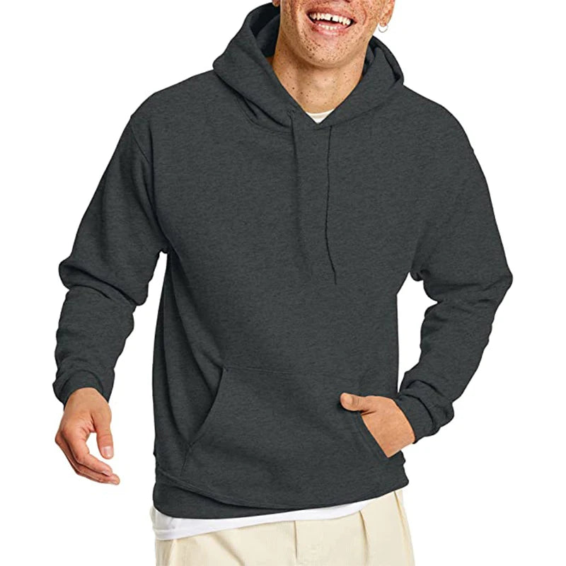 New Men Casual Hoodies Women Warm Hoodies Spring Autumn Pullovers Fashion Black Multiple Colour Oversized Sweatshirts Top Pi-Mart