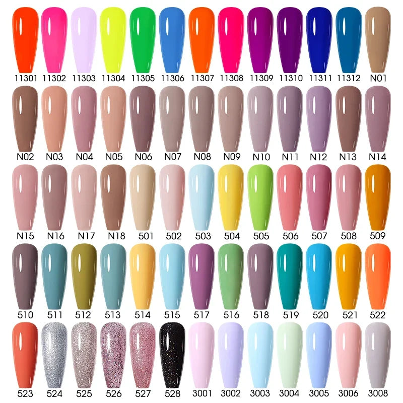 NAILCO 15ml Brown Nails Art Red Color Gel Nail Polish Semi-permanent UV Gel Polish Coffee Manicure Chocolate Hybrid Nail Varnish Tri Light Beauty