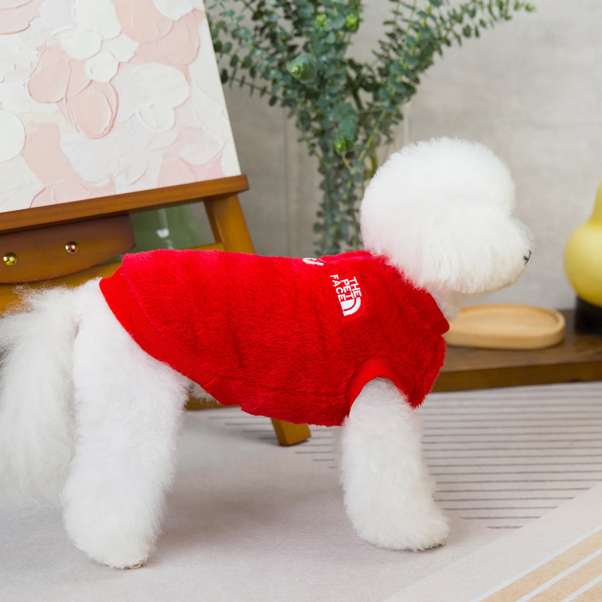 Thermal Warm Fleece Dog Hoodies Winter Dog Clothes for Small Medium Dogs,French Bulldog Chihuahua Yorkie Puppy Vest Pet Apparel Pi-Mart