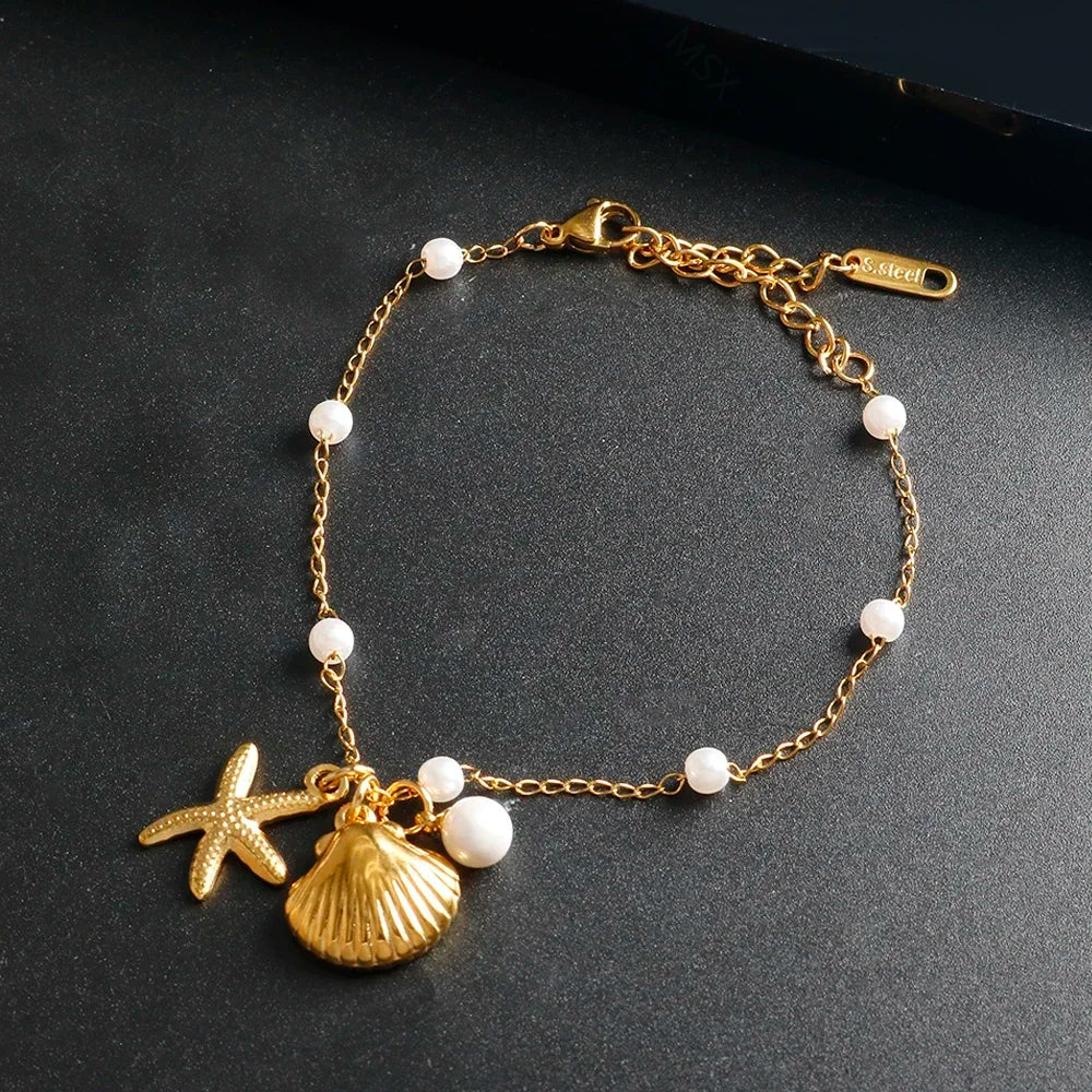Stainless Steel Ladies Elegant Bracelet Bangle Pi-Mart