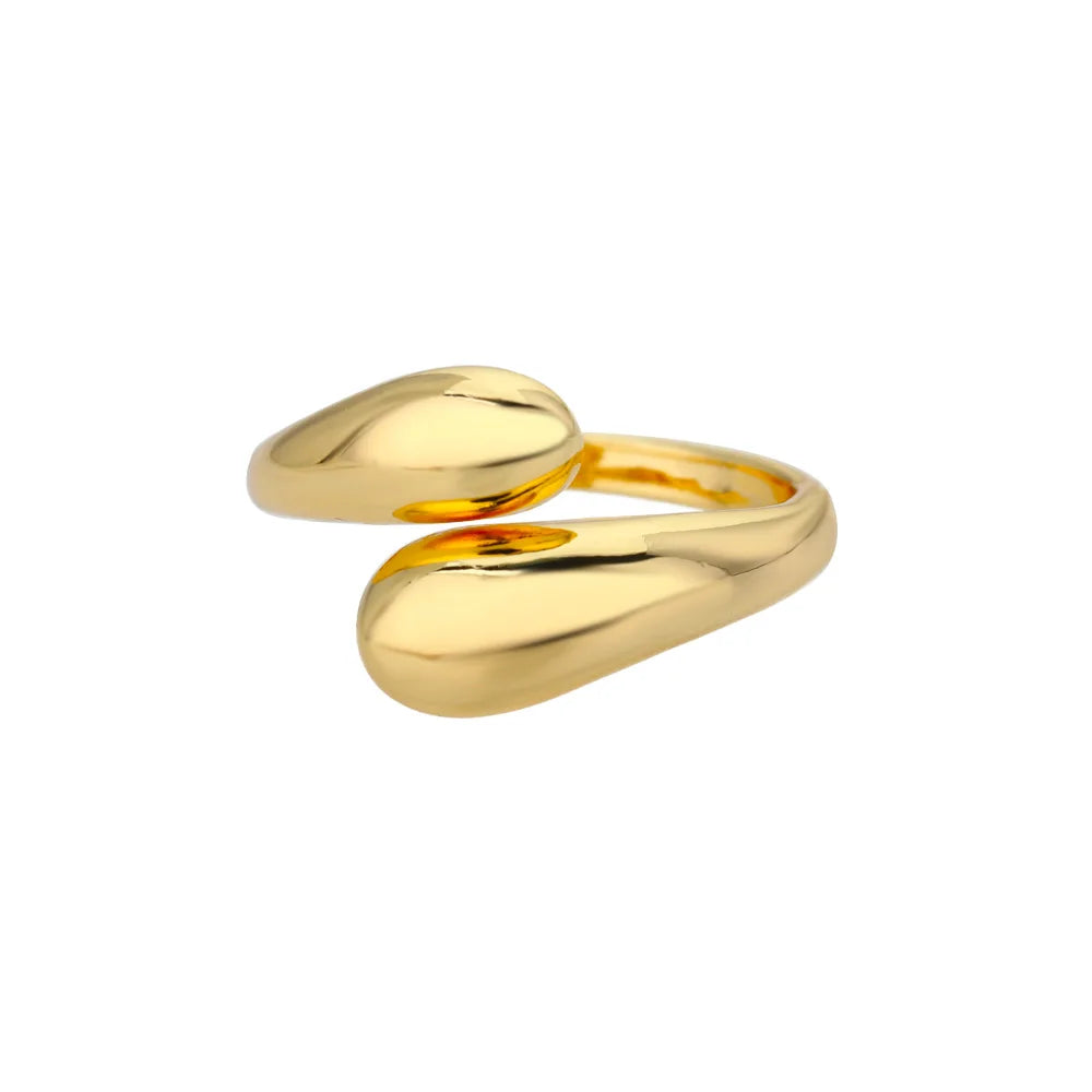 316L Stainless Steel Rings for Women Gold Color Never Fade Luxury Classic rings wedding couple rings Jewelry Free Shipping Pi-Mart