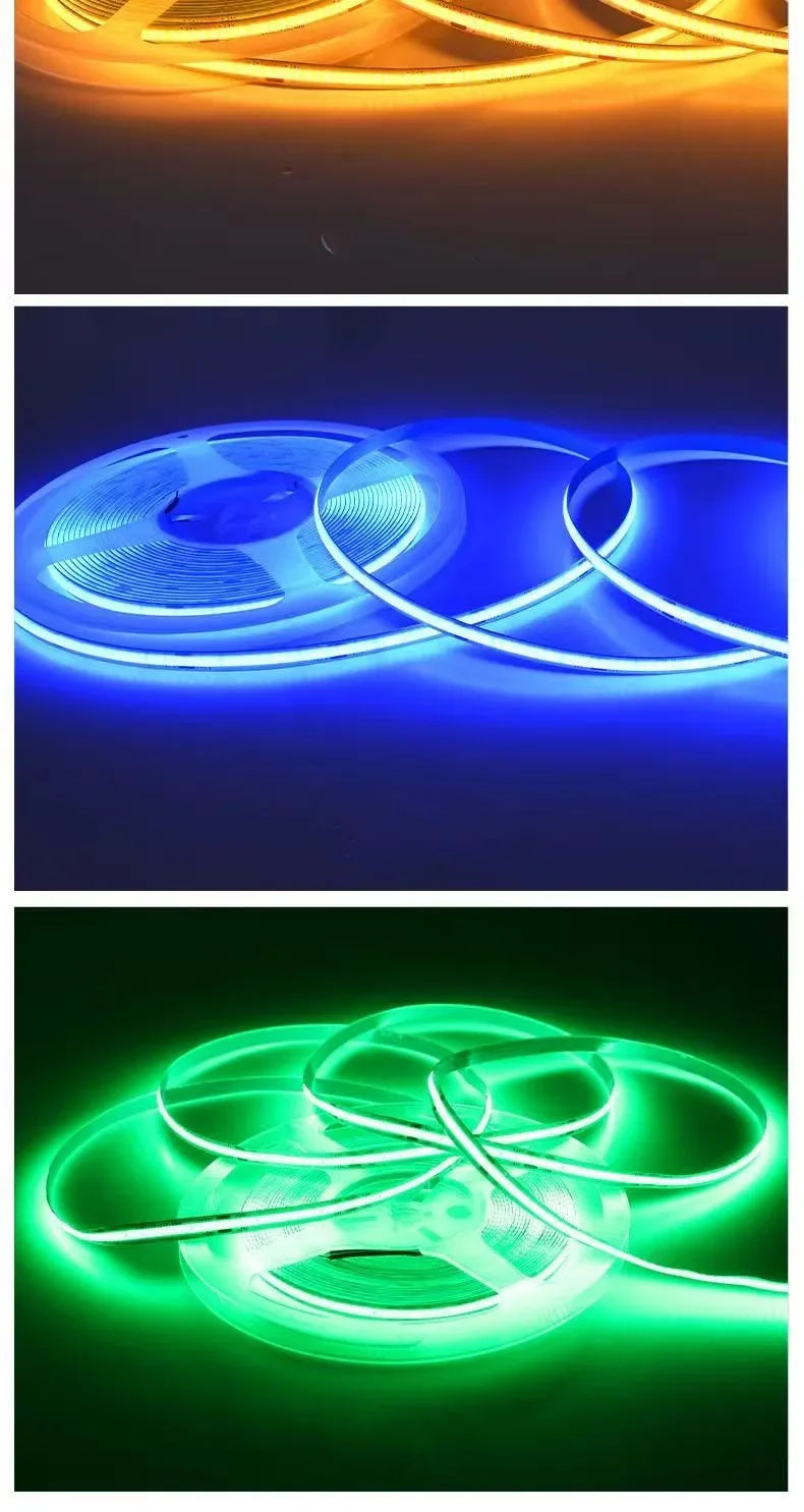 PIR Induction Dimmable 5V USB Adjustable COB Light Strip Motion Sensor Night Light Bathroom, Bedroom, Bed TV Lighting Decoration Pi-Mart