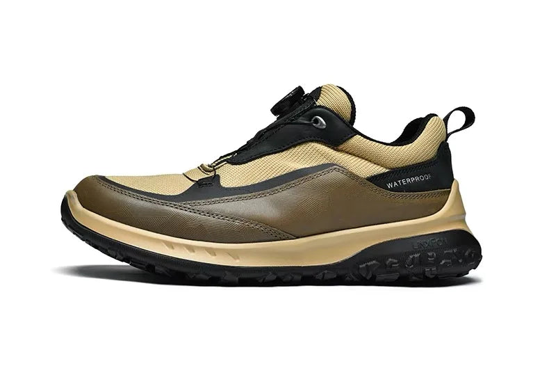 Fashion Waterproof Hiking Shoes Men's Climbing Shoes Anti-collision Fashion Outdoor Casual Lace-up Sneakers Pi-Mart