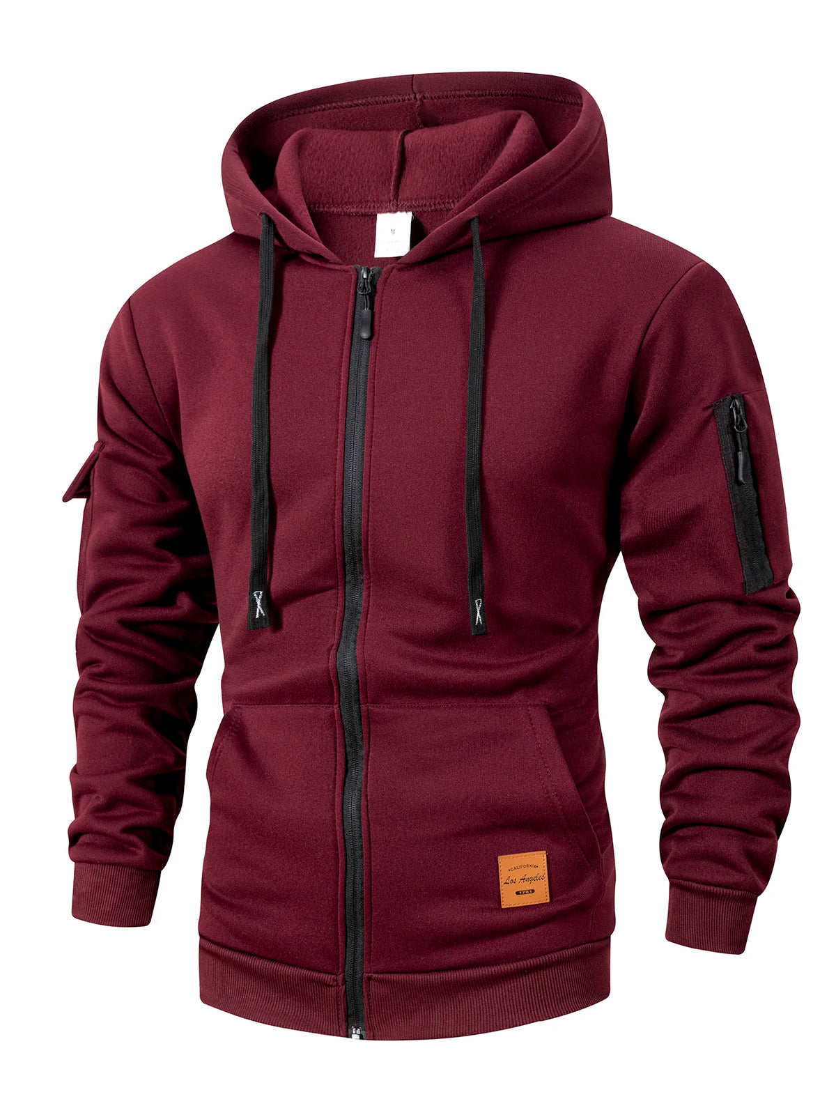 2025 New Autumn Men Sweatshirts Long Sleeve Jacket Hoodie Zipper Closure Jacket Male Hoodies Sweatshirt Slim Fit Male Clothing Pi-Mart