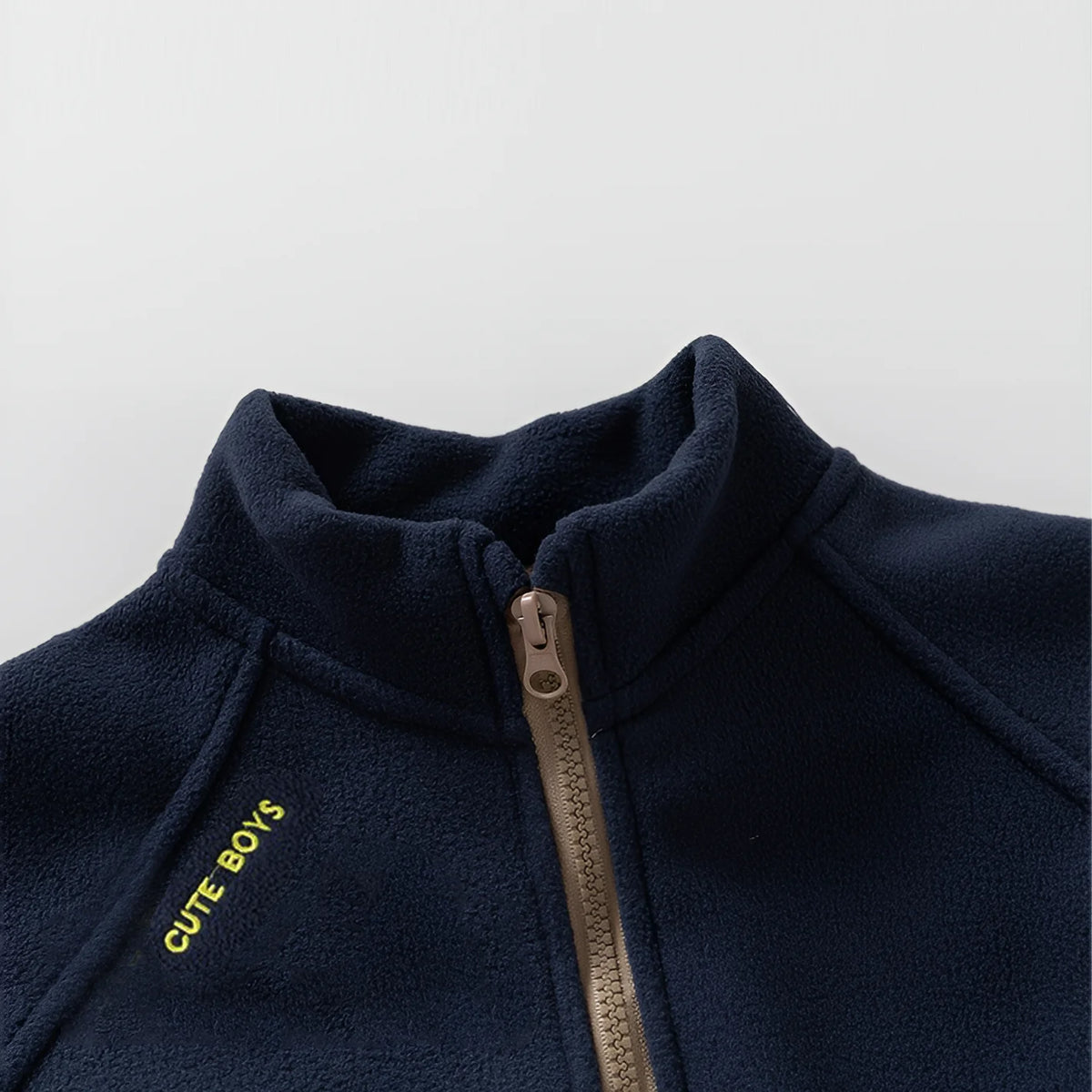 Ircomll New Children Boys Polar Fleece Jacket Autumn Winter Kids Coat Causal Toddler Stand Collar Zipper Outwear Boys Clothing Pi-Mart