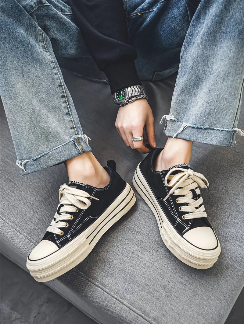 Luxury Men's Sneakers Casual Breathable Trainer Race Fashion Loafers Running Shoes for Male Tenis Pi-Mart