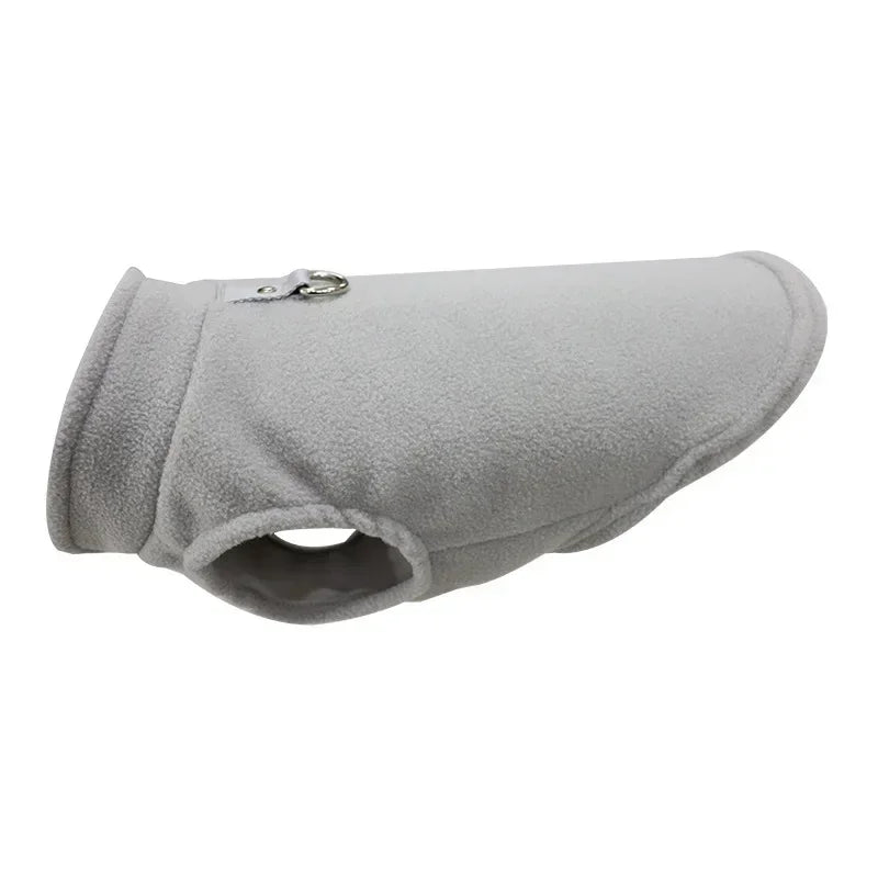 Warm Fleece Dogs Clothes Pet Dog Jacket Vest With D-Ring For Small Dog Cats Clothing French Bulldog Costumes Chihuahua Coat LadyShow.Store