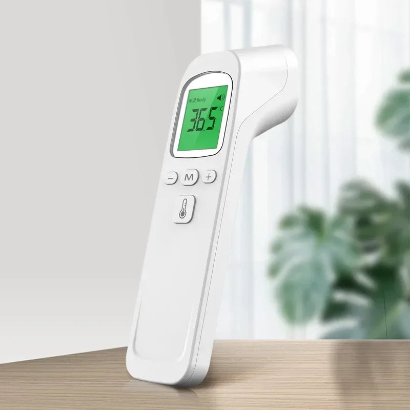Medical Digital Infrared Thermometer Quick Temperature Measurement Medical Handheld Body Forehead Non-contact Thermometer Tri Light Beauty