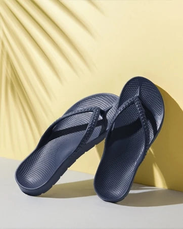 CRACOMIN New Women's Flip Flops Orthopedic Slippers With Arch Support Unisex House Sandals Summer Outdoor Non-slip Beach Slides Pi-Mart