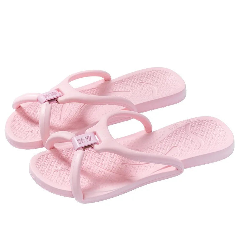 Foldable Travel Slippers Unisex EVA Flip Flops Hotel Non Slip Bathroom Indoor Outdoor Portable Lightweight Comfortable LadyShow.Store