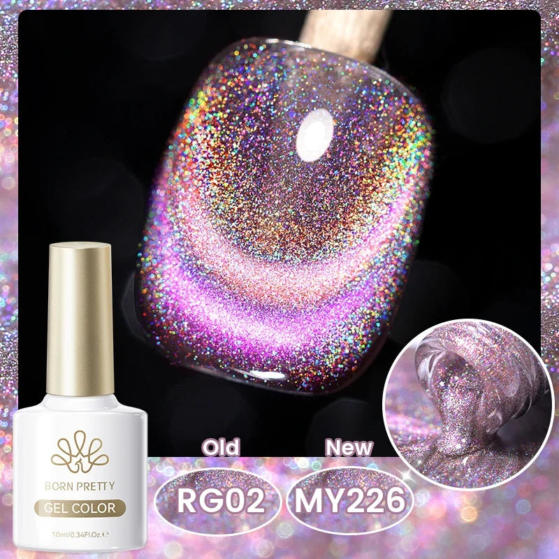 BORN PRETTY 117 Colors Cat Magnetic Gel Nail Polish 10ml Full Coverage Varnish Semi Permanent Super Gorgeous Nails Manicure Tri Light Beauty