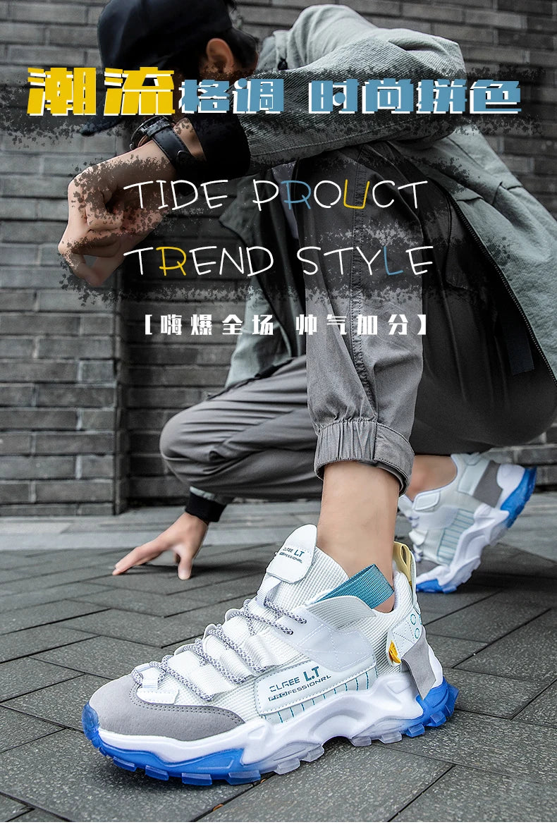 Shoes men Sneakers Male casual Mens Shoes tenis Luxury shoes Trainer Race Breathable Shoes fashion loafers running Shoes for men Pi-Mart