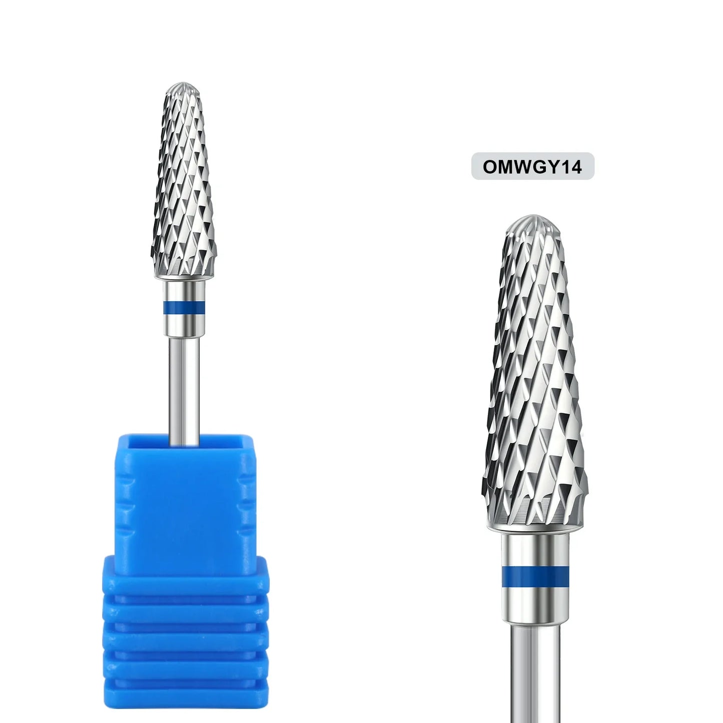 1pcs Tungsten Steel Nail Cuticle Drill Bits Carbide Rotate Electric Ceramic Milling Cutter For Manicure Gel Polish Remover Tri Light Beauty