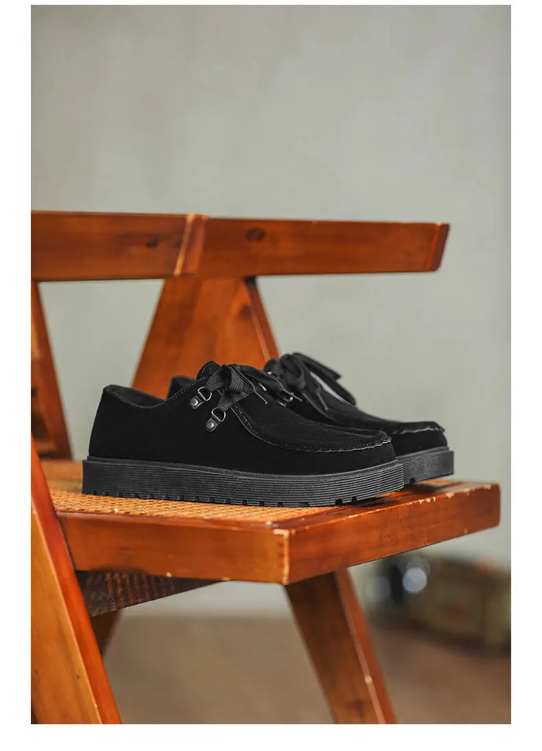 Men Thick Soled Sneakers Fashion Spring/Autumn Soft Board Shoes Personalized Trend Versatile Multi Functional Men Casual Shoes Pi-Mart