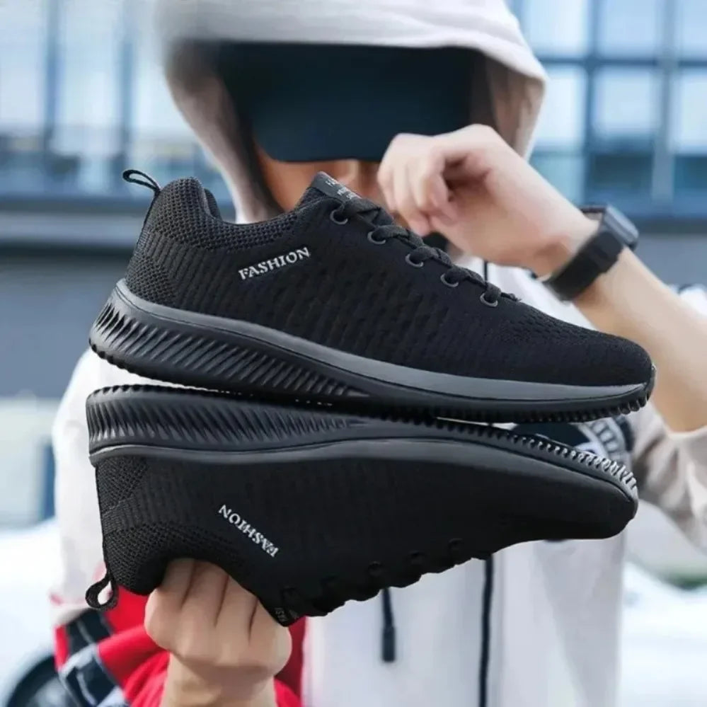 2026 Men Running Walking Knit Shoe Casual Sneakers Breathable Sports Running Athletic Gym Lightweight Outdoor Women Shoes Size Pi-Mart