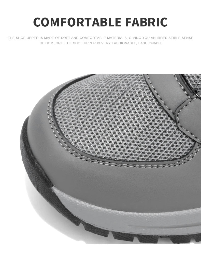 Men'S Spring And Autumn Sports Shoes Rotating Buckle Comfortable And Non Slip Hiking Sports Shoes Plus Size Men'S Shoes 39-48 Pi-Mart