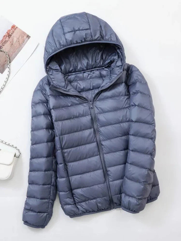 NewBang Brand Women's Down Jackets 90% Ultra Light Duck Down Women Lightweight Coat Hooded Female Windbreaker Parka Plus Coats LadyShow.Store