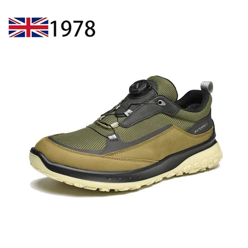 Fashion Waterproof Hiking Shoes Men's Climbing Shoes Anti-collision Fashion Outdoor Casual Lace-up Sneakers Pi-Mart