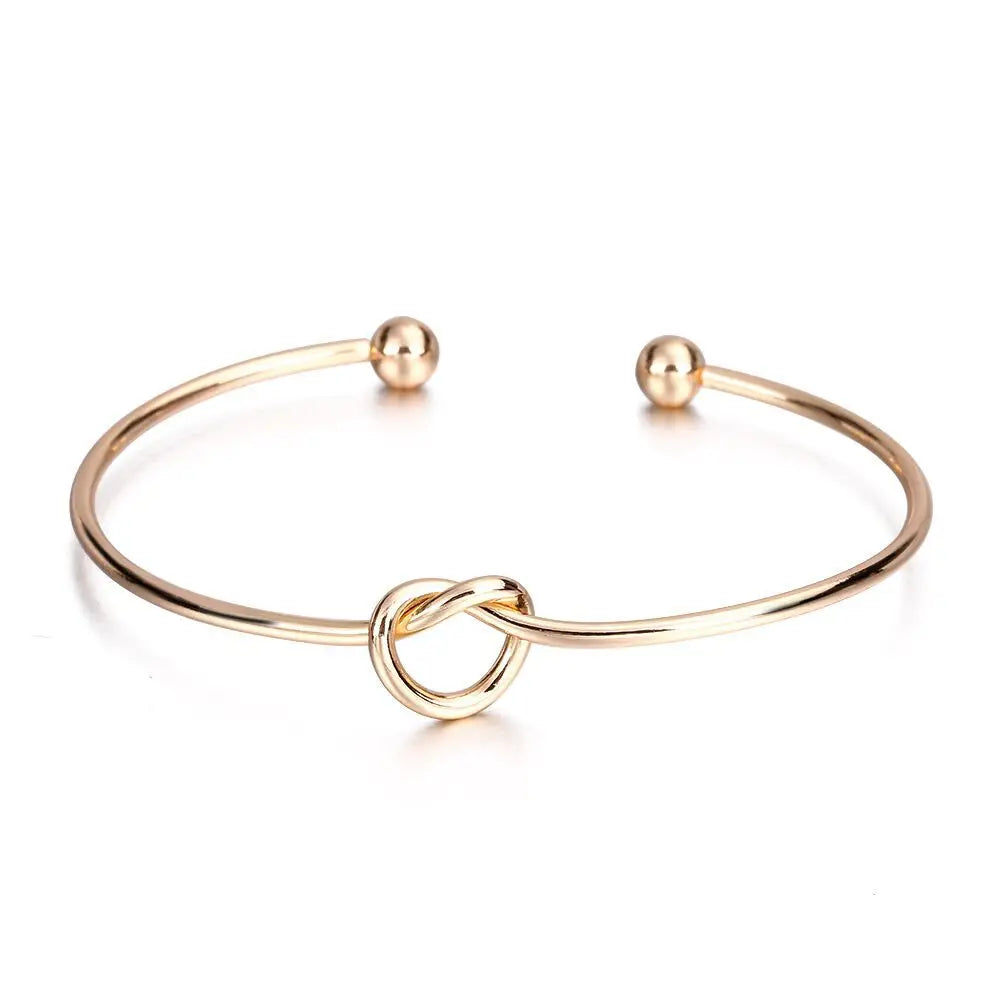 Stainless Steel Bracelets Vintage Men's Fashion Woven Twist Texture Bangles for Women Jewelry Statement Streetwear Goth Gifts Pi-Mart